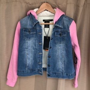 Girls jean - hoodie jacket